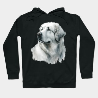 Snow-Capped Serenade Great Pyrenees Dreams, Tee Trendsetter Triumphs Hoodie